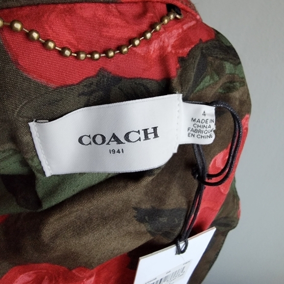 Coach 1941 Western Parka Jacket in Fern size 4 NWT - Picture 10 of 15